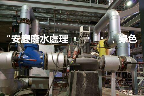 “安慶廢水處理，綠色先鋒，環(huán)保典范！”